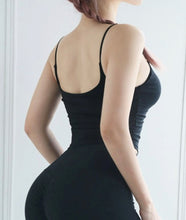 Load image into Gallery viewer, Balance Crop Top (New! Black and Green)