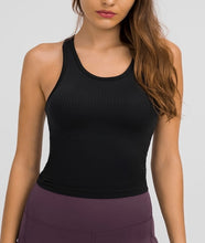 Load image into Gallery viewer, JAN Racerback Tank (New! Black, Blue, Mint and White)