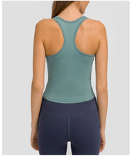 Load image into Gallery viewer, JAN Racerback Tank (New! Black, Blue, Mint and White)