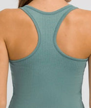 Load image into Gallery viewer, JAN Racerback Tank (New! Black, Blue, Mint and White)