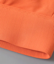 Load image into Gallery viewer, Candy Blush Ribbed Bra - Orange