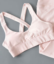 Load image into Gallery viewer, Candy Blush Ribbed Bra - Pink