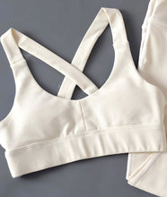 Load image into Gallery viewer, Candy Blush Ribbed Bra - White