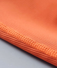 Load image into Gallery viewer, Candy Blush Ribbed Leggings - Orange