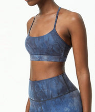 Load image into Gallery viewer, Cosmic Tie Dye Bra - Blue