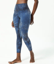 Load image into Gallery viewer, Cosmic Tie Dye Leggings - Blue