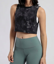 Load image into Gallery viewer, Stretch Crop Tank - Tie Dye