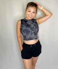 Load image into Gallery viewer, Stretch Crop Tank - Tie Dye