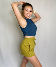 Load image into Gallery viewer, Laze All Day Shorts - Green Tea