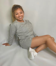 Load image into Gallery viewer, Sporty Crop Set - Gray