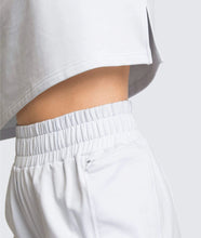 Load image into Gallery viewer, Sporty Crop Set - White
