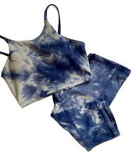 Load image into Gallery viewer, Blue Tie-Dye Set (Final Sale)
