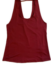 Load image into Gallery viewer, Red Overlap Tank (Final Sale)
