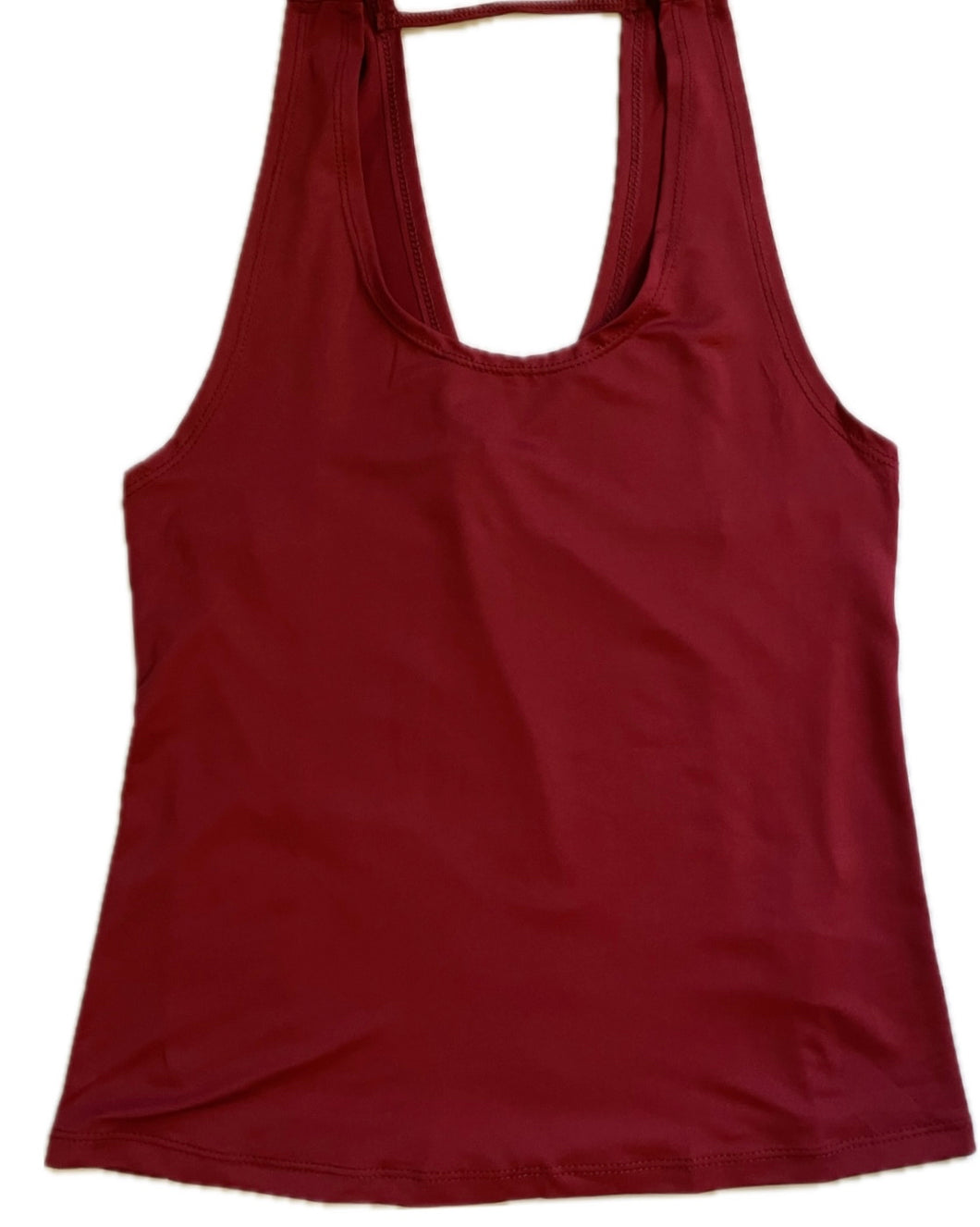 Red Overlap Tank (Final Sale)