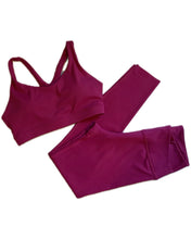 Load image into Gallery viewer, Pink Overlap Waist Set (Final Sale)
