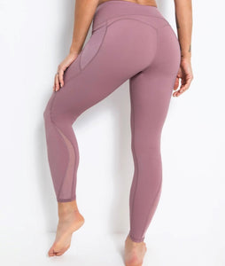 Align Mesh Leggings - Pink