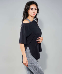 Breezy Knot Top - Black