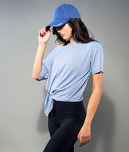 Load image into Gallery viewer, Breezy Knot Top - Blue
