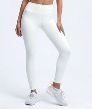 Load image into Gallery viewer, Candy Blush Ribbed Leggings - White
