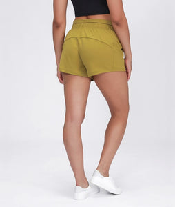 Laze All Day Shorts - Green Tea