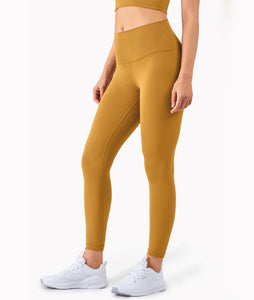 Exhale Leggings - Mustard