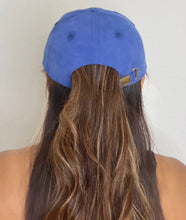 Load image into Gallery viewer, Unisex Washed Baseball Cap - Blue
