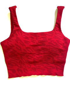 Animal Print Set - Red (Final Sale)