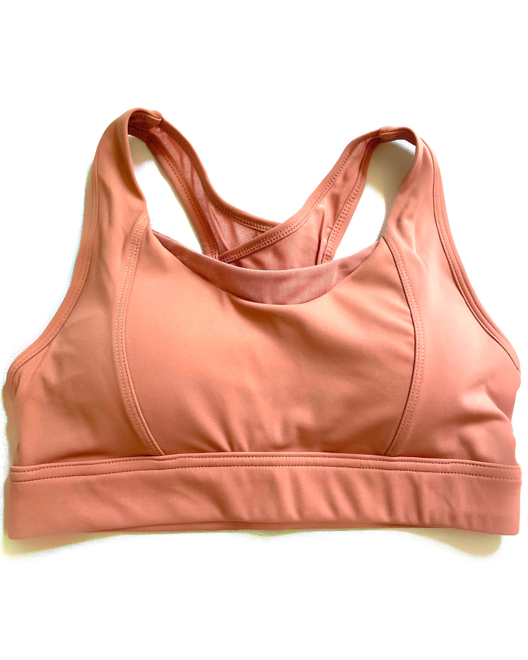 Pink Mesh Sports Bra (Final Sale)