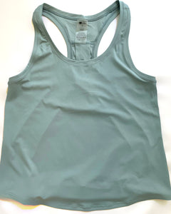 Blue Racerback Tank (Final Sale)