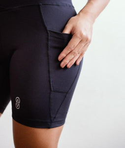 activewear shorts pockets